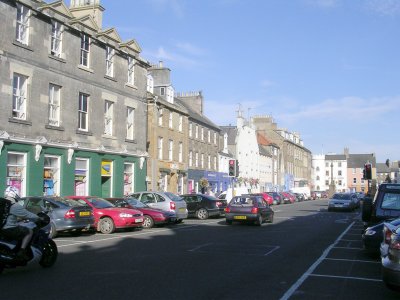 Main Street Haddington, Scotland.